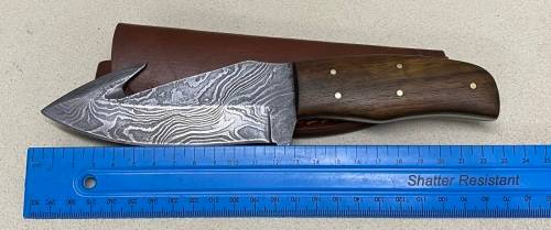 Damascus Knife - Hunting